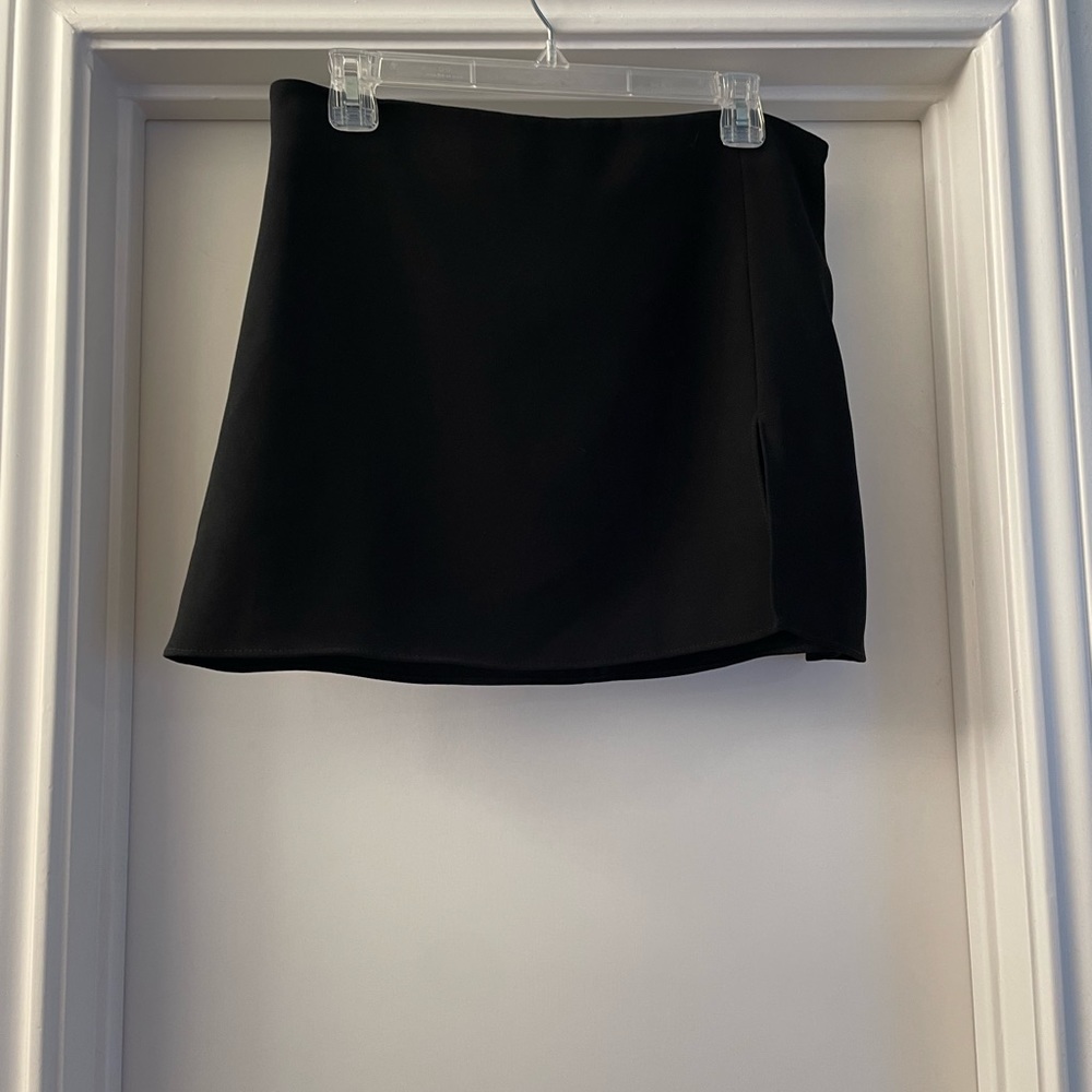 Zara black mini skirt